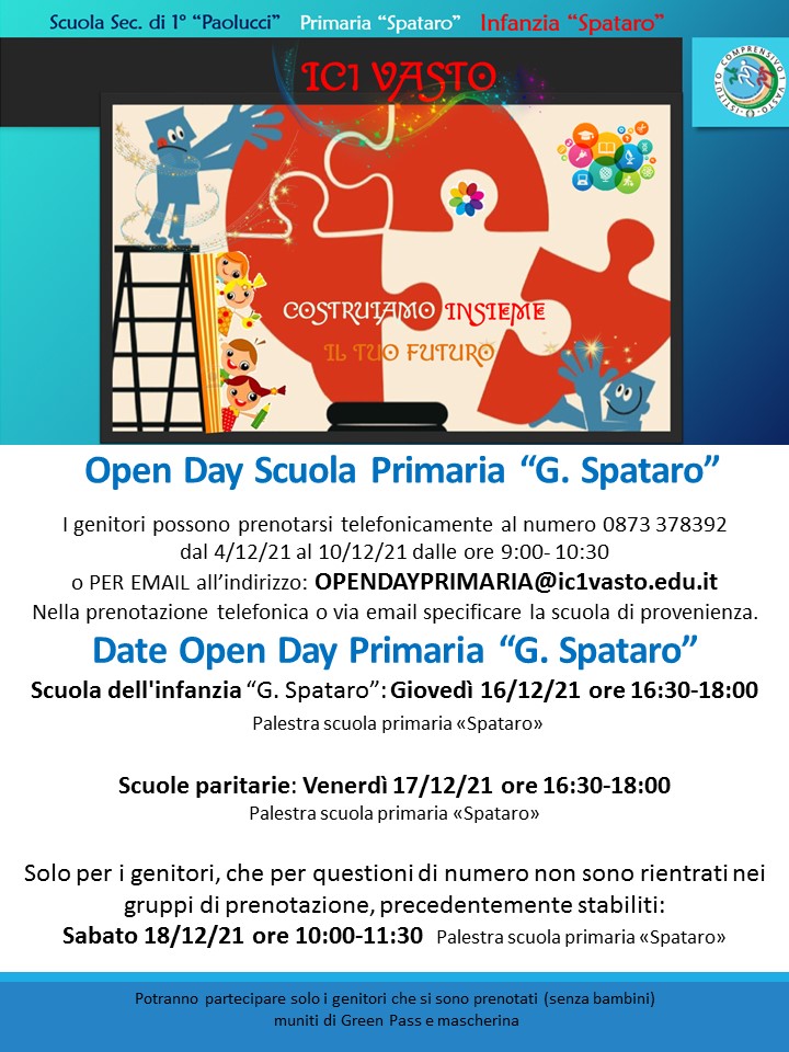 Date Open Day “Spataro”
