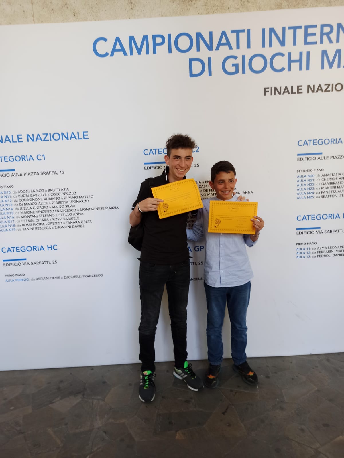 Scopri di più sull'articolo 10 alunni della “Paolucci” alla finale nazionale dei Campionati Internazionali dei Giochi matematici dell’ Università Bocconi